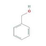 ساختار مولکولی بنزیل الکل