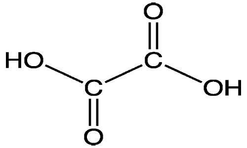 ساختار شیمیایی اسید اگرالیک