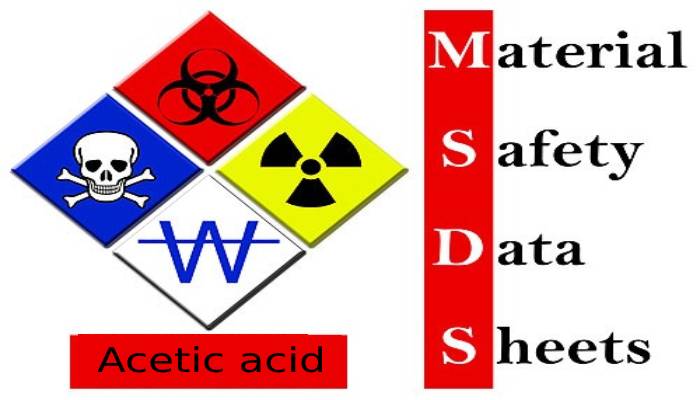 MSDS استیک اسید